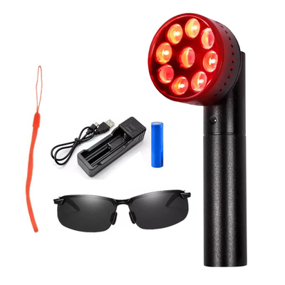 OABES Red Light Therapy 5 in 1 Red Light Infrared Light Blue Light for The Relief of Body Pain, Knees, Ankles, Hands