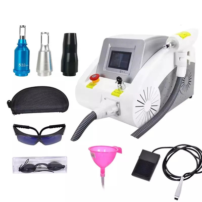Desktop Multifunctional 3 in1 Q Switch Nd Yag Tattoo Laser Removal Pigments Removal Laser Carbon Peel Device