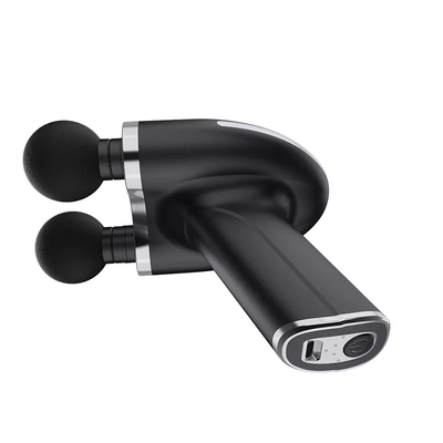 Massage Gun Deep Tissue,Unique double massage head design,Muscle Percussion Black Massager Guns